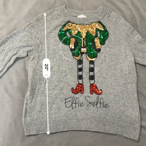 H&M | Christmas Sweater “Elfie Selfie” - Picture 7 of 7